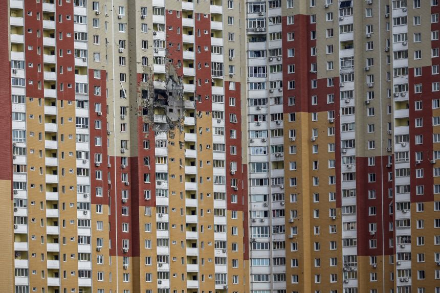 Руски удар в Украна