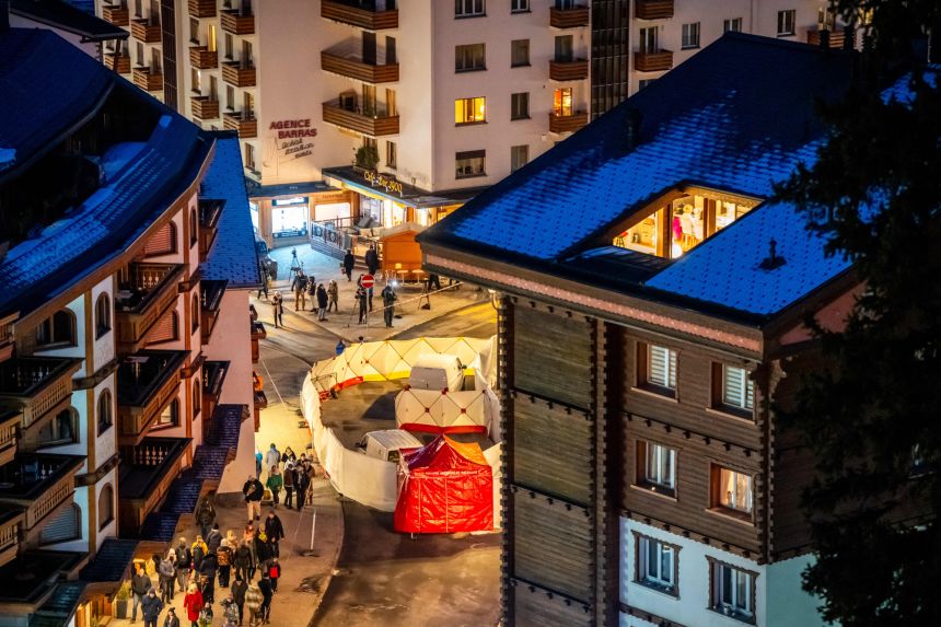 Пожар в Crans-Montana
