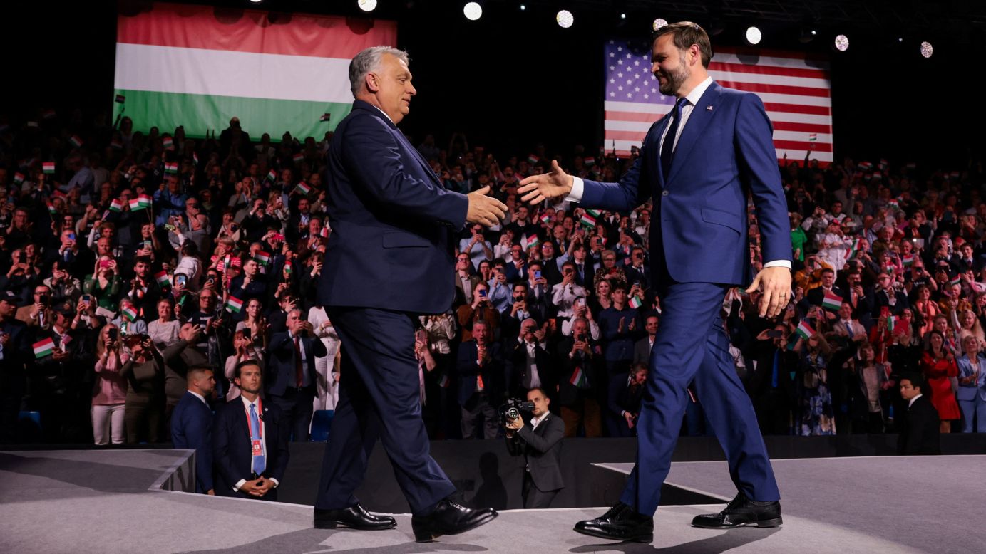 Тръмп и Орбан 
