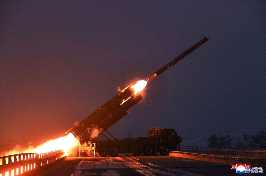 Северна Корея тест