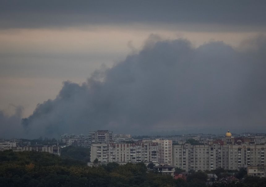 Руски атаки в Украйна